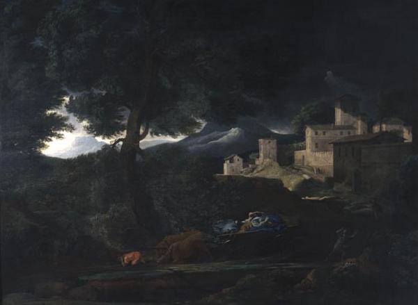 Nicolas Poussin L orage France oil painting art